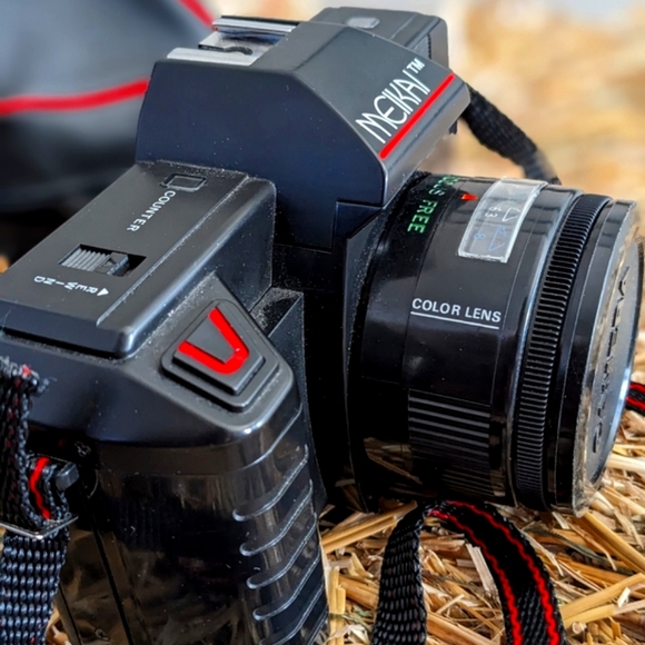 Vintage Meikai AR-4367 Motor Drive 35mm Film Camera Bundle - Picture 7 of 8